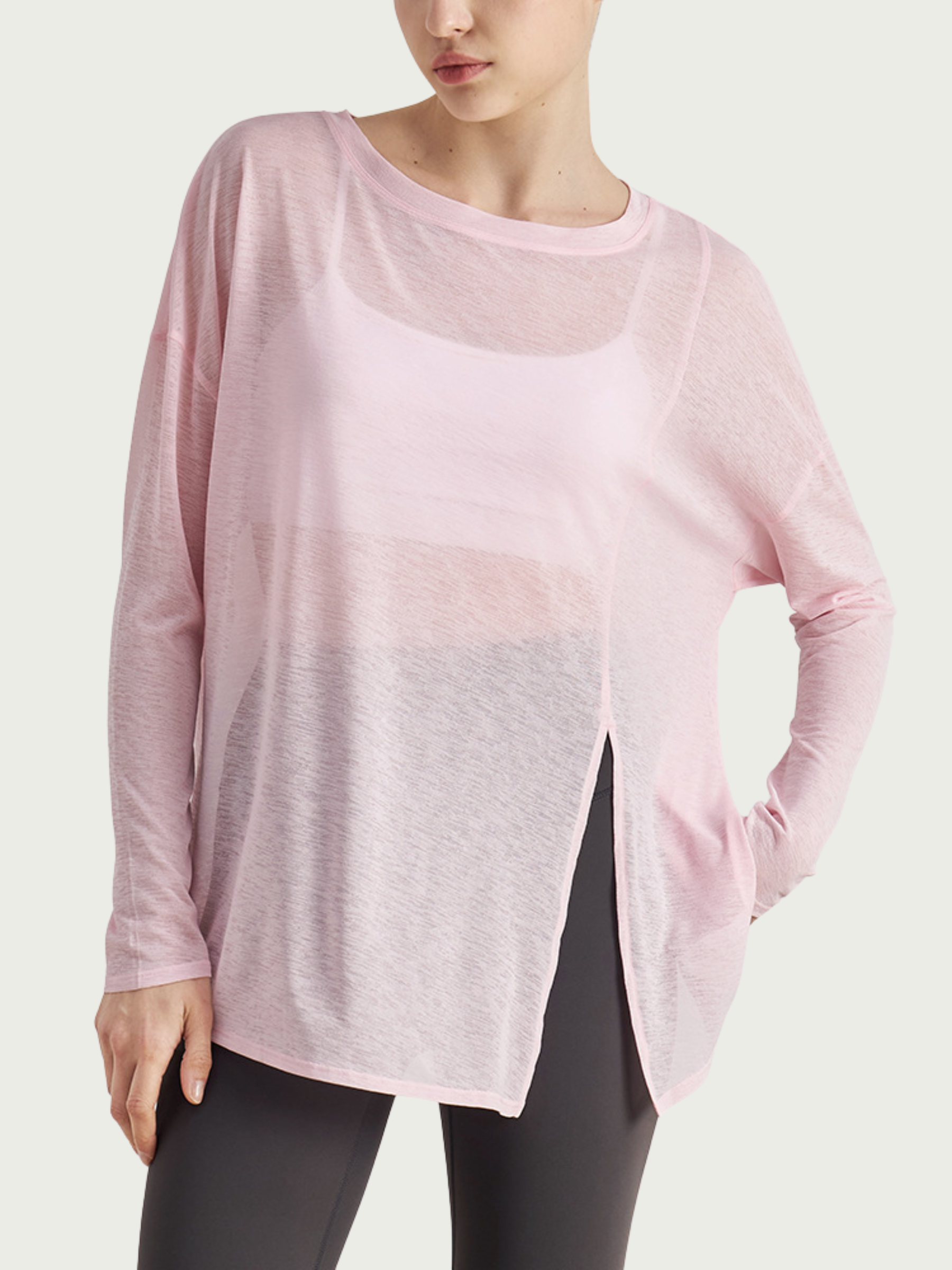 Alo Yoga Top with Split Design for Running