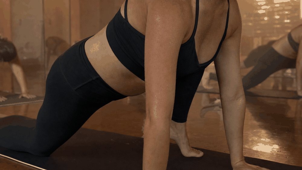 Hot Yoga Bra Wear Test Scene — ZIYANG Activewear Engineering