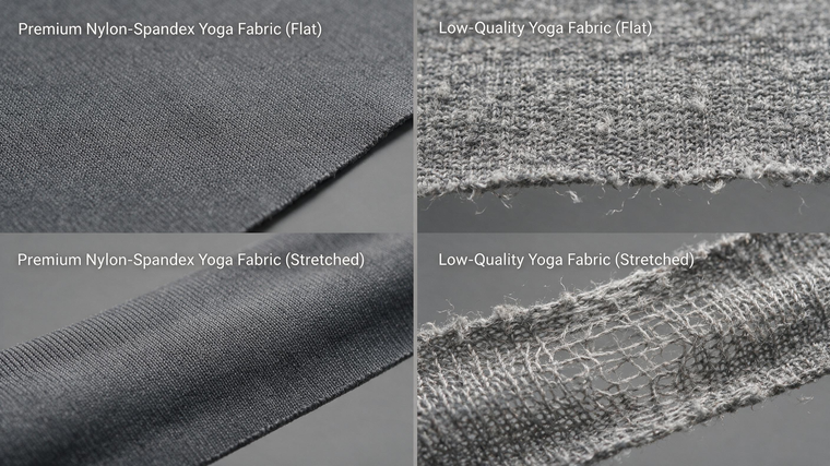 Sample quality contrast visualization