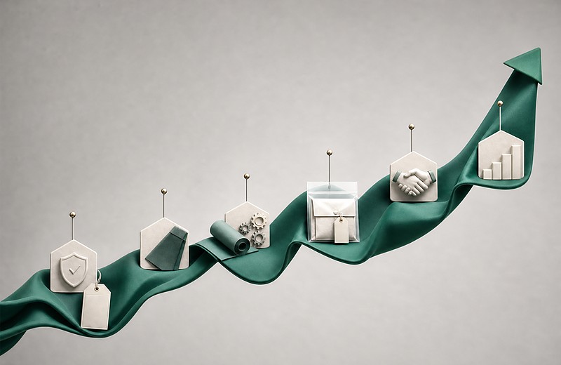 sustainable growth concept